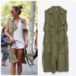 Sleeveless Trench